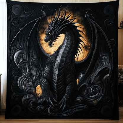 Majestic Dragon Quilted Blanket GFTOTP1359