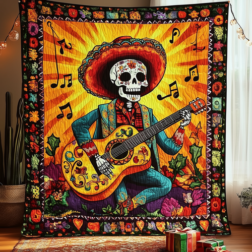 Day of the Dead Quilted Blanket GFTOTL1076