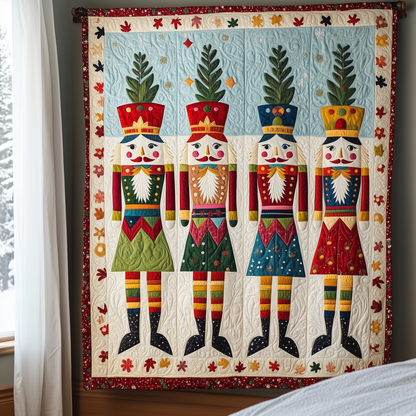 Christmas Nutcracker Quilted Blanket GFTOAB012