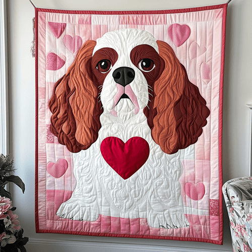 Cavalier King Charles Spaniel Quilted Blanket GFTOTP1109