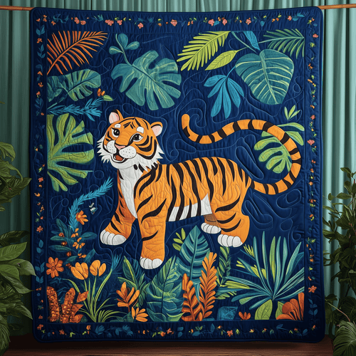 Fun Tiger Quilted Blanket GFTOAB216