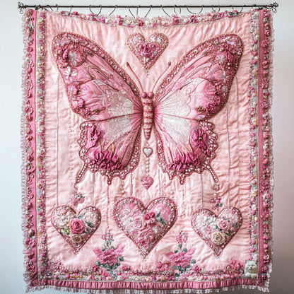 Butterfly Blooming Into You WU2410056CL Quilt