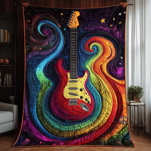 Colorful Guitar WU2110021CL Quilt