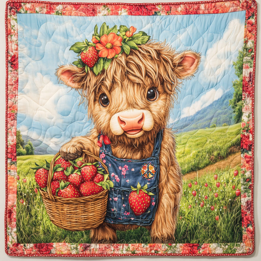 Cow Happy WT1810004CL Quilt