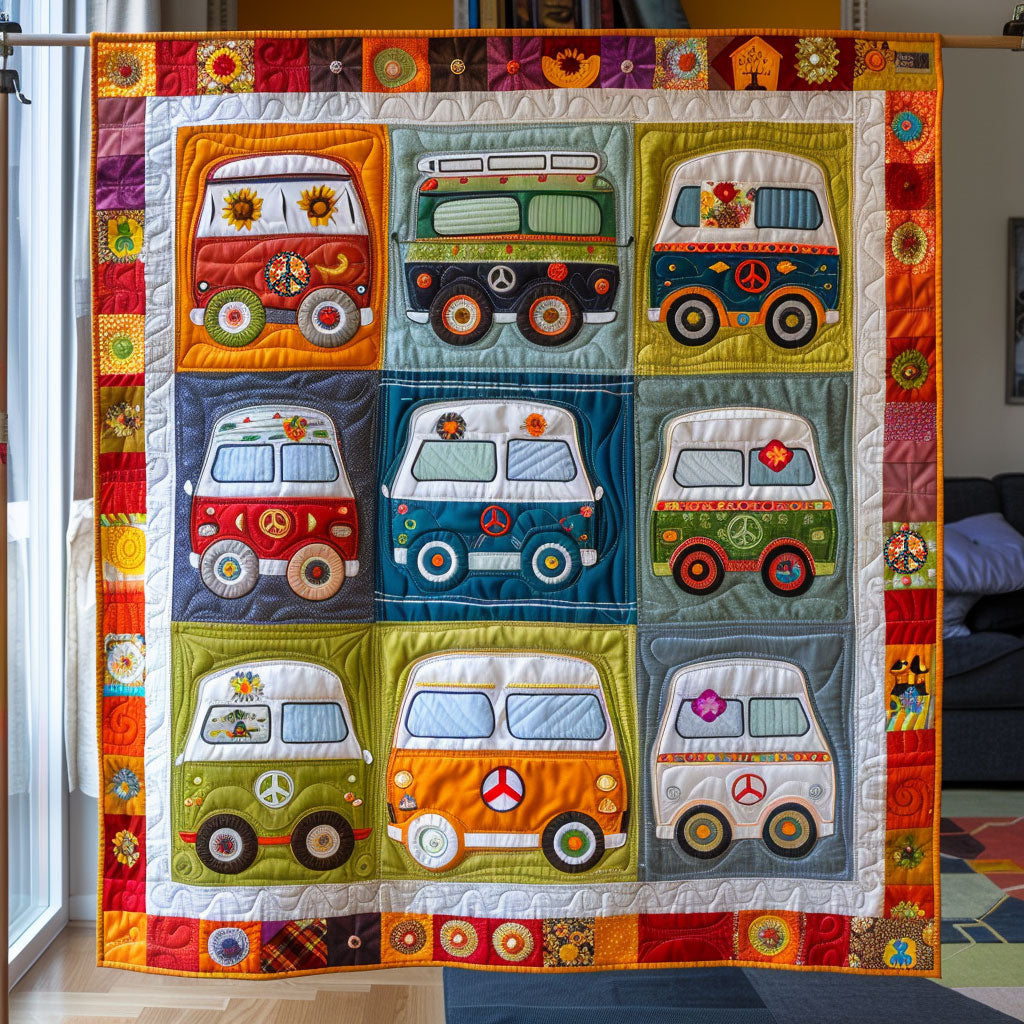 Hippie Van WJ3110015CL Quilt
