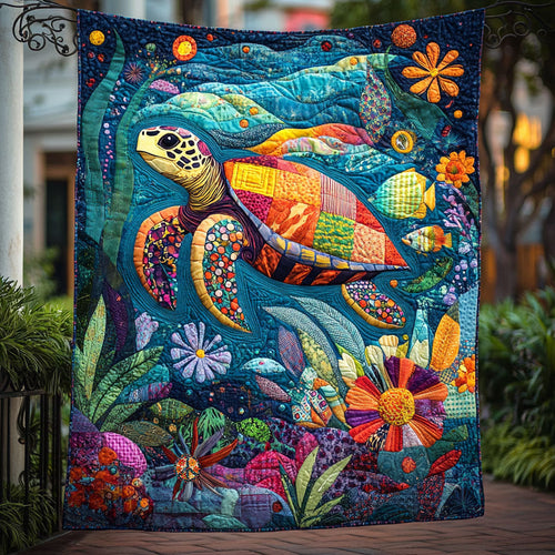 Majestic Turtle WJ2510014CL Quilt
