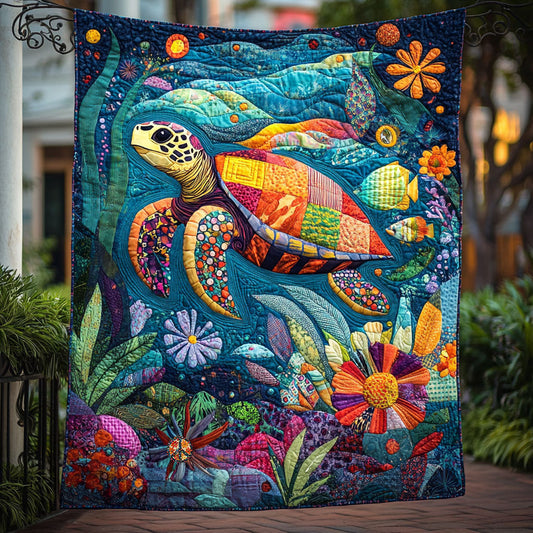Majestic Turtle WJ2510014CL Quilt