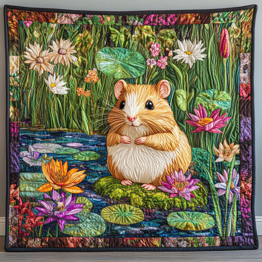Hamster Flower WT1810011CL Quilt