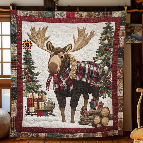 Moose Merriment WN0711041CL Quilt