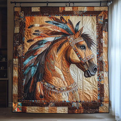 Horse Lost In The Wild WU2210048CL Quilt