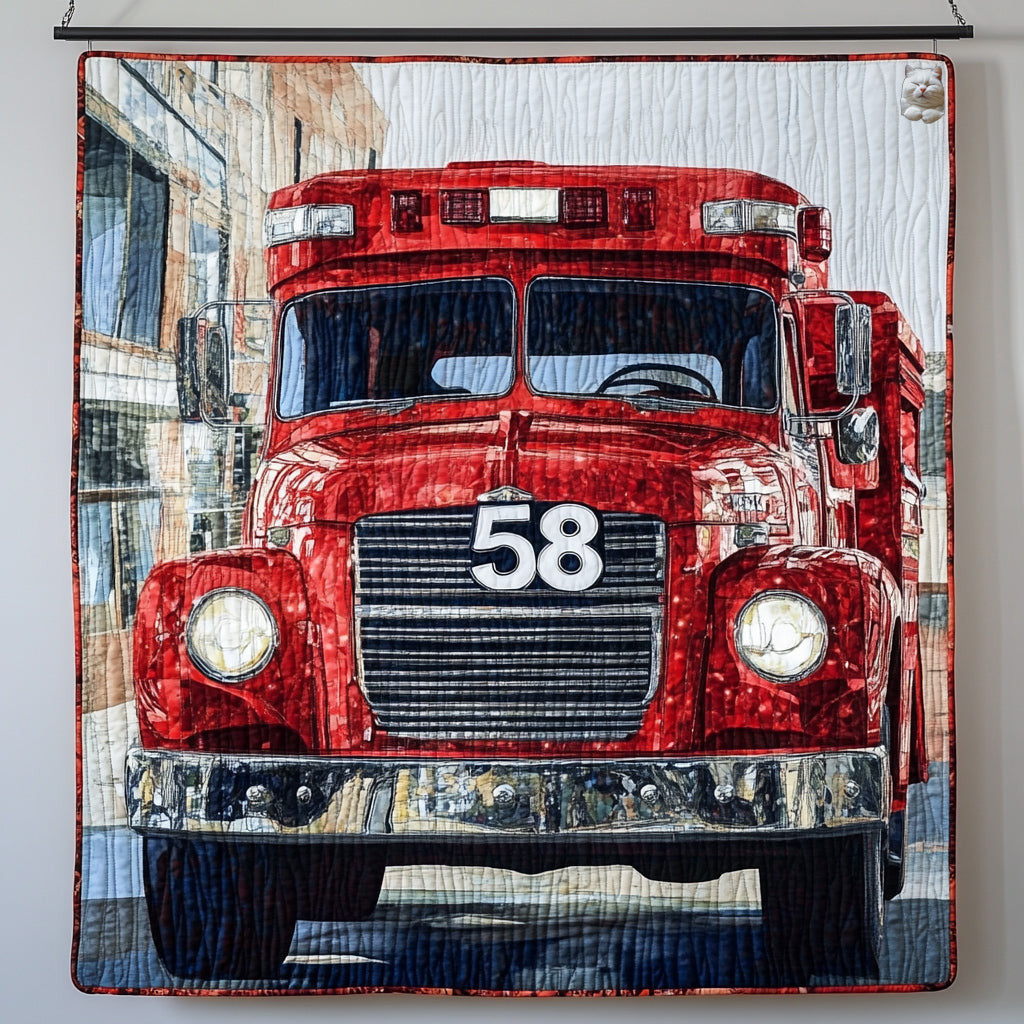 Firefighter WU1710008CL Quilt