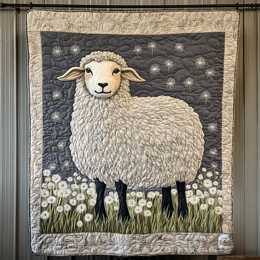 Happy Sheep WU2110025CL Quilt