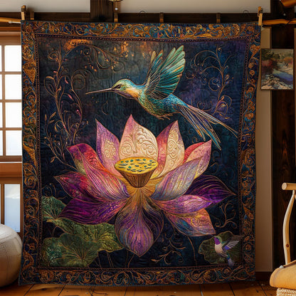Lotus Hummingbird WN1311049CL Quilt