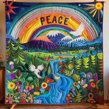 Hippie Peace WJ3010009CL Quilt