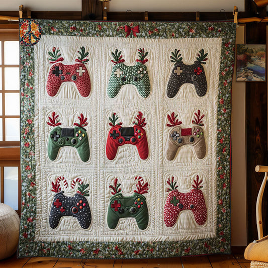 Gamer’s Christmas WN2311026CL Quilt
