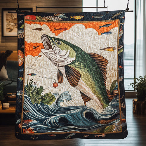 Fishing Love WU2310042CL Quilt