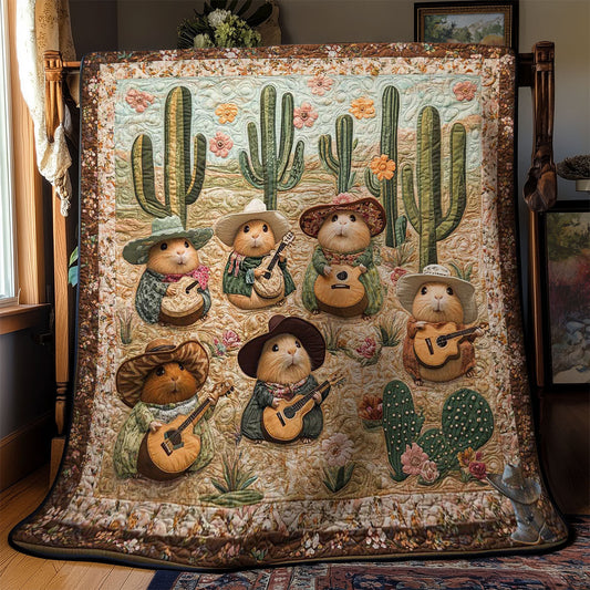 Guinea Pig Bandits WN3110104CL Quilt