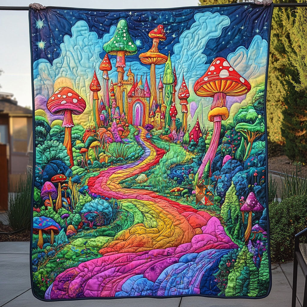 Hippie Trippy Trip WU2210037CL Quilt