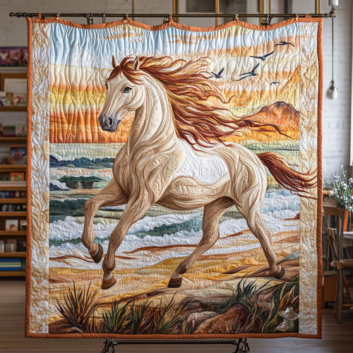 Horse Racing WU3110010CL Quilt
