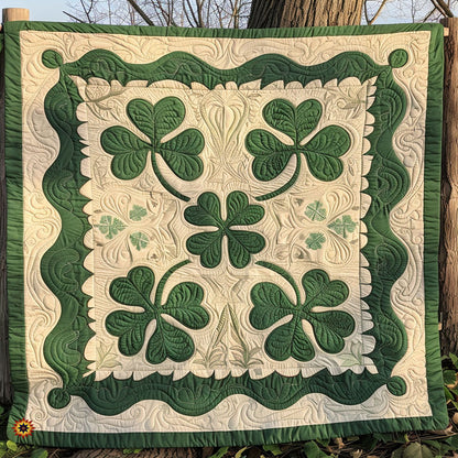 Irish Shamrock WJ0411015CL Quilt