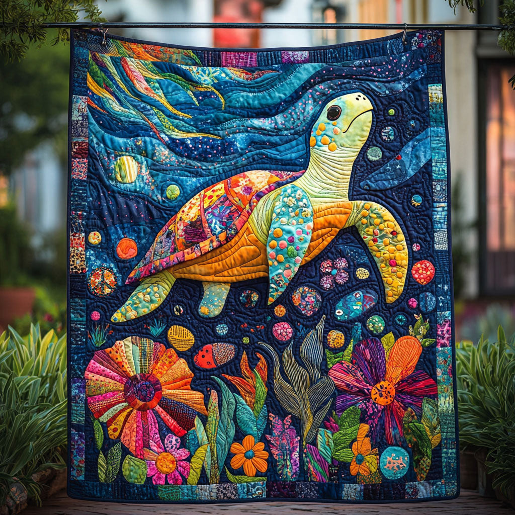 Majestic Turtle WJ2810014CL Quilt