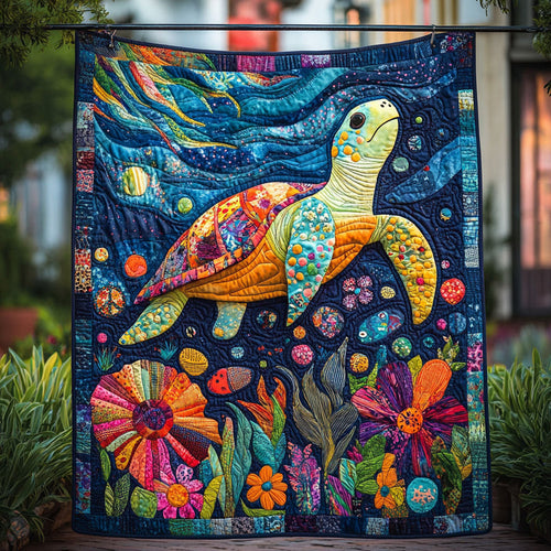 Majestic Turtle WJ2810014CL Quilt