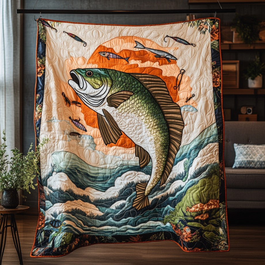 Fishing WU2310009CL Quilt