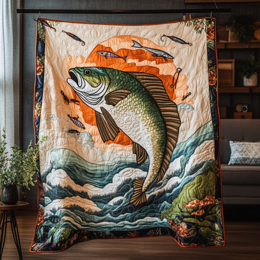 Fishing WU2310009CL Quilt