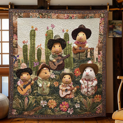 Musical Guinea Pig WN3110090CL Quilt