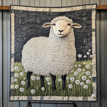 Happy Sheep WU2110024CL Quilt