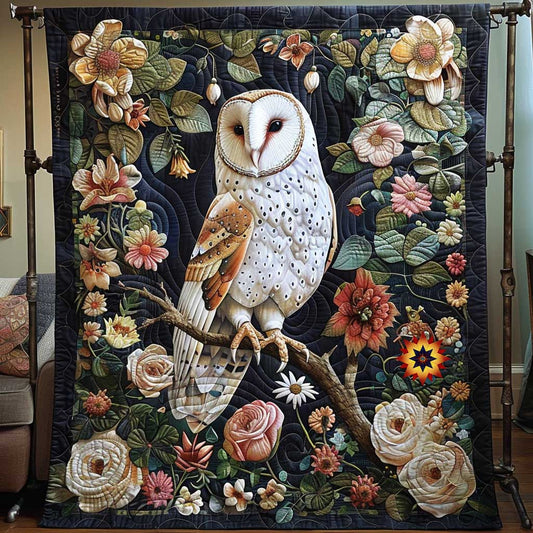 Mysterious Forest Owl WP1610029CL Quilt