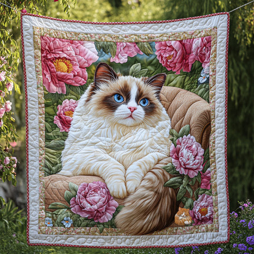 Ragdoll Flower WT2610016CL Quilt