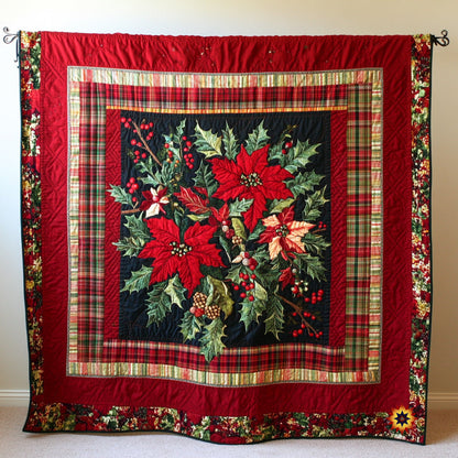 Poinsettia WU0911025CL Quilt