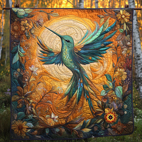 Vintage Hummingbird WU2610045CL Quilt