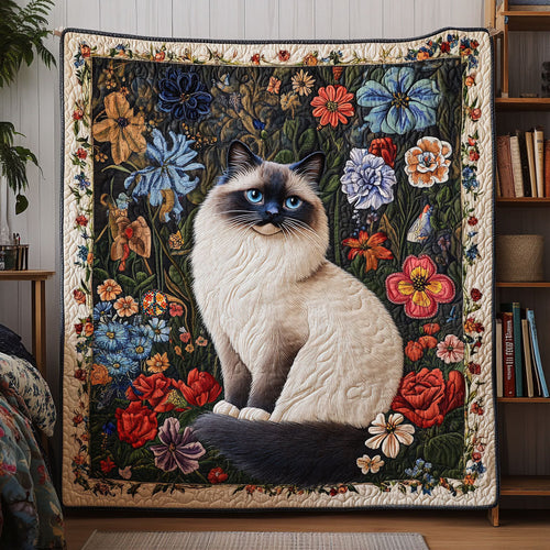 Ragdoll Flower WT1610022CL Quilt