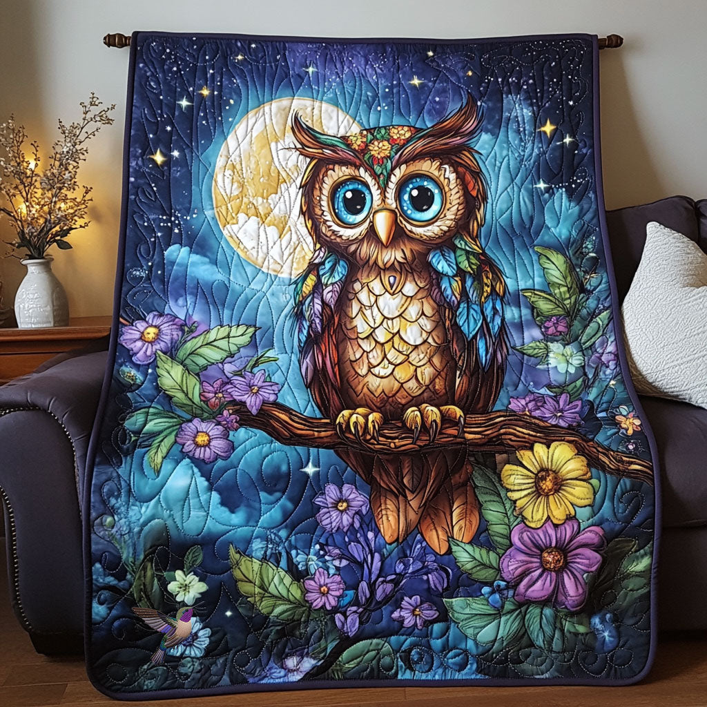 Owl Flower WT1810009CL Quilt