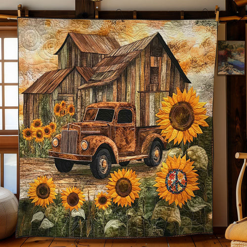 Rustic Vintage Truck WN1511068CL Quilt
