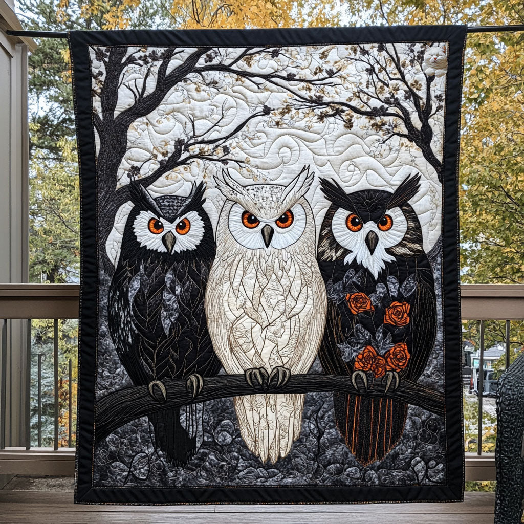 Owl Into The Wild WU2410036CL Quilt