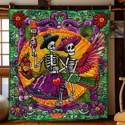 Skeleton On Wings WN2110044CL Quilt