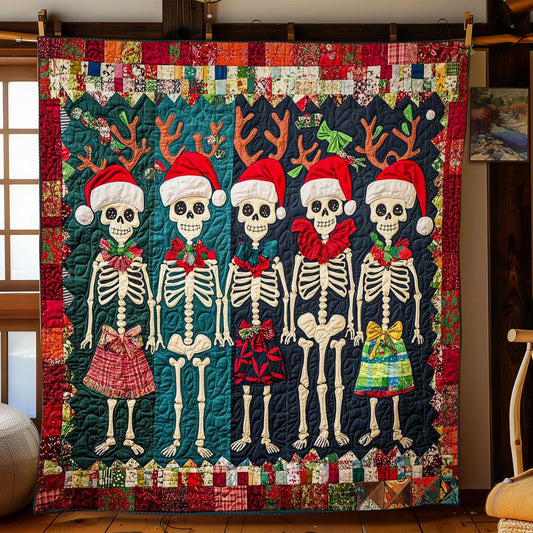 Skeleton Holiday WN0711055CL Quilt