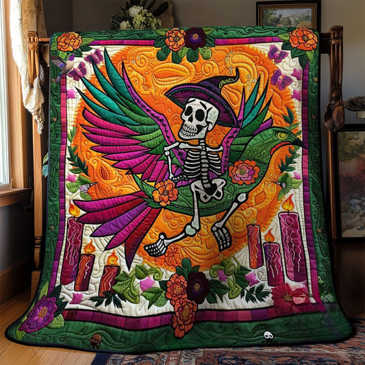 Skeleton On Bird WN2110048CL Quilt