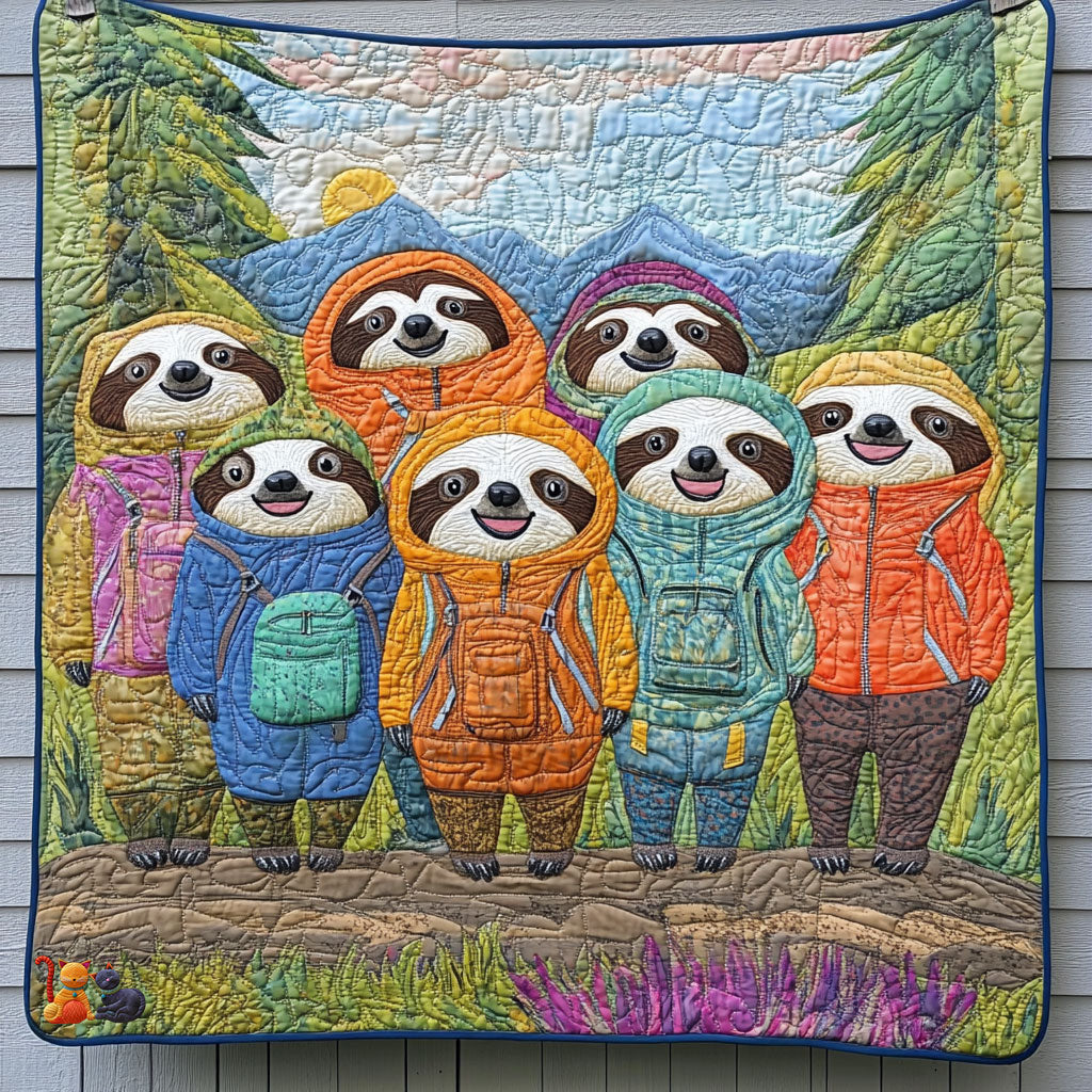 Sloth Camping WT1610024CL Quilt