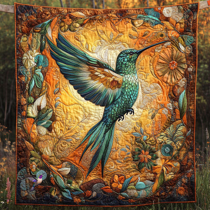 Vintage Hummingbird WU2610050CL Quilt