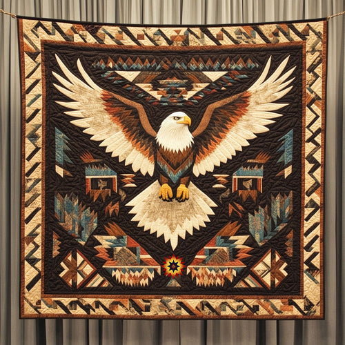 Native American Eagle  WU1810024CL Quilt