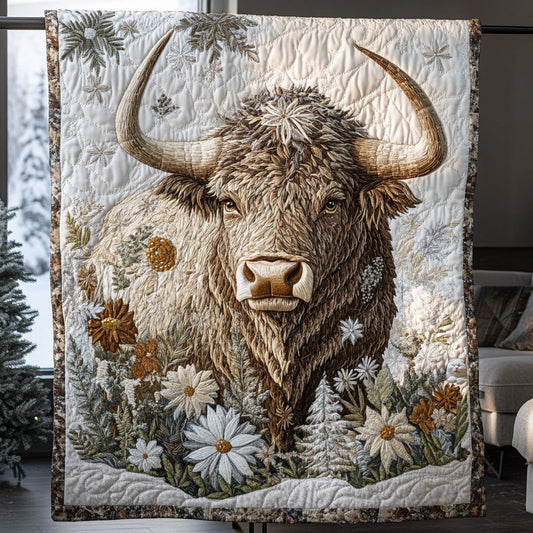 Winter Bull WU2110016CL Quilt