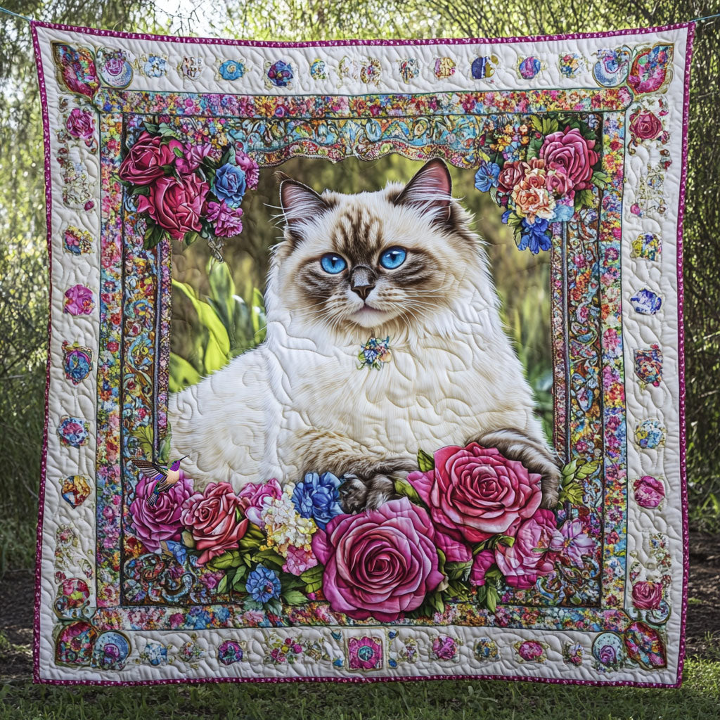 Ragdoll Flower WT2110023CL Quilt