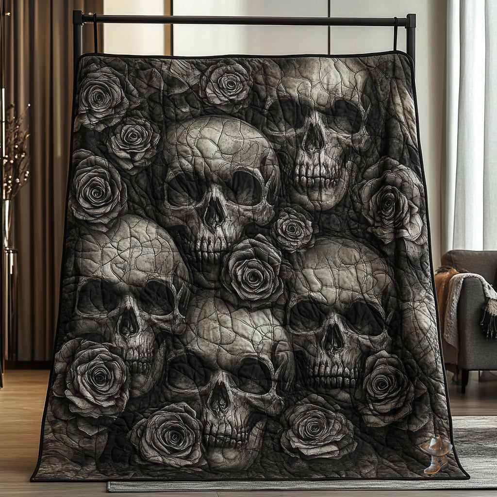 Skull Scream In Vain WU2410003CL Quilt