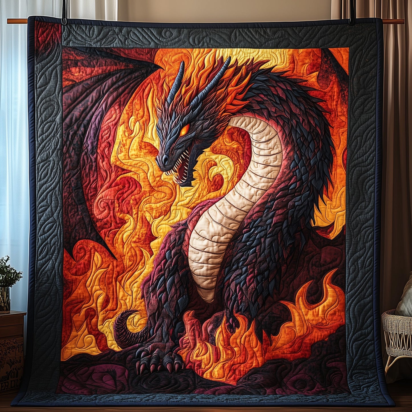 Fury of the Firelands Quilted Blanket GFTOAB3542