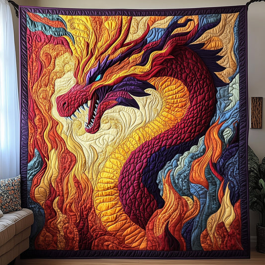 Fury of the Firelands Quilted Blanket GFTOAB3544