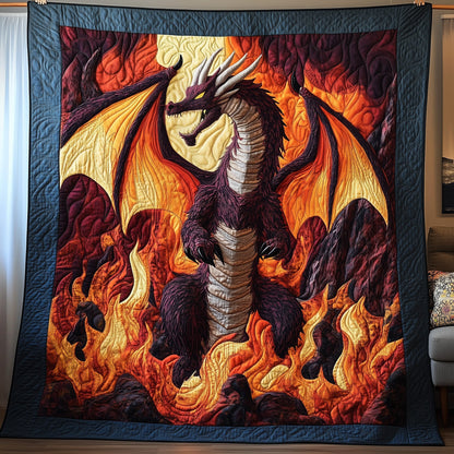 Fury of the Firelands Quilted Blanket GFTOAB3543